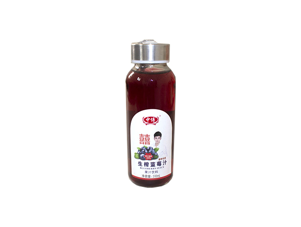 生榨蓝莓汁